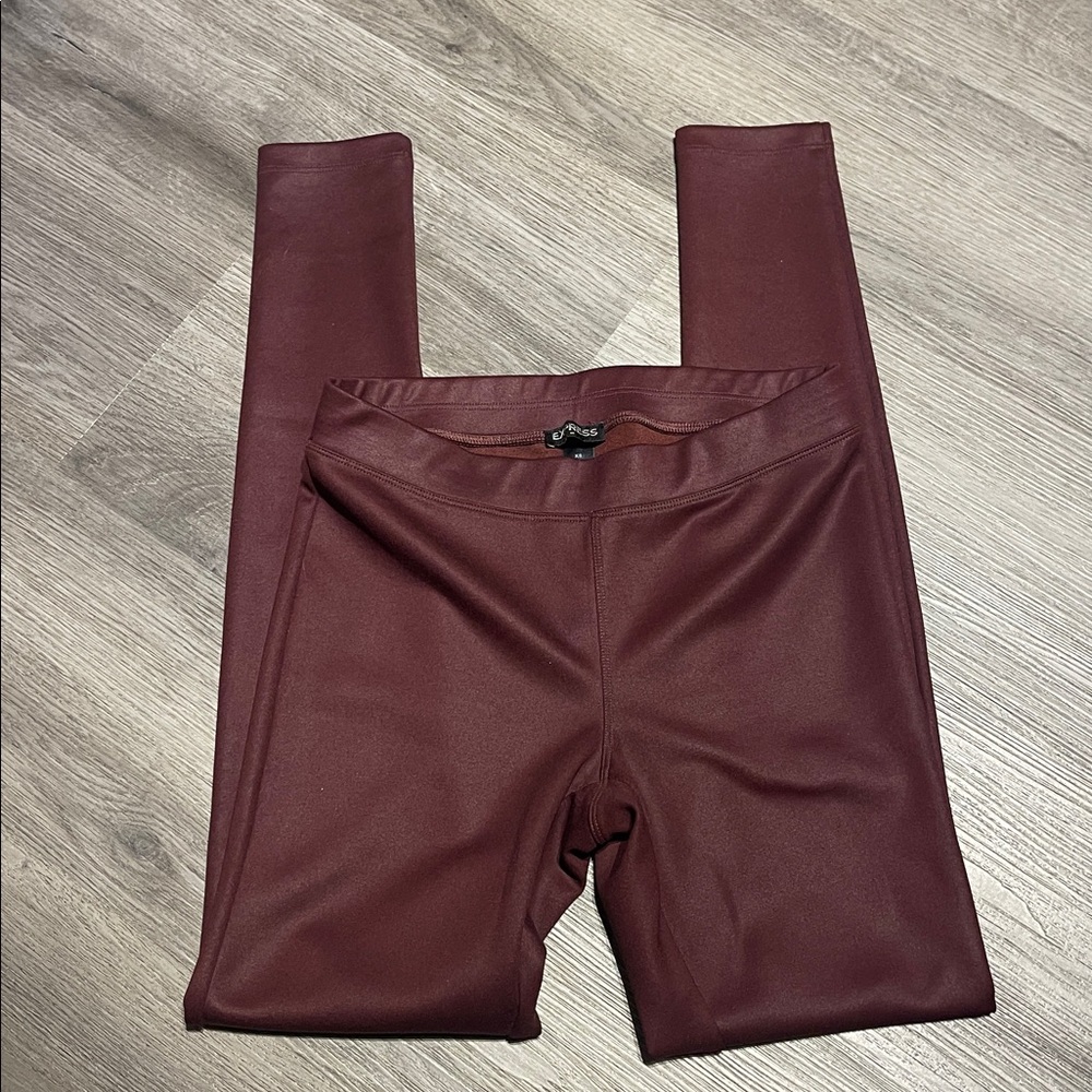 Burgundy  Express Leggings XS